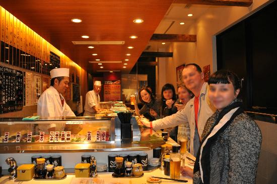 Standing Sushi Bar