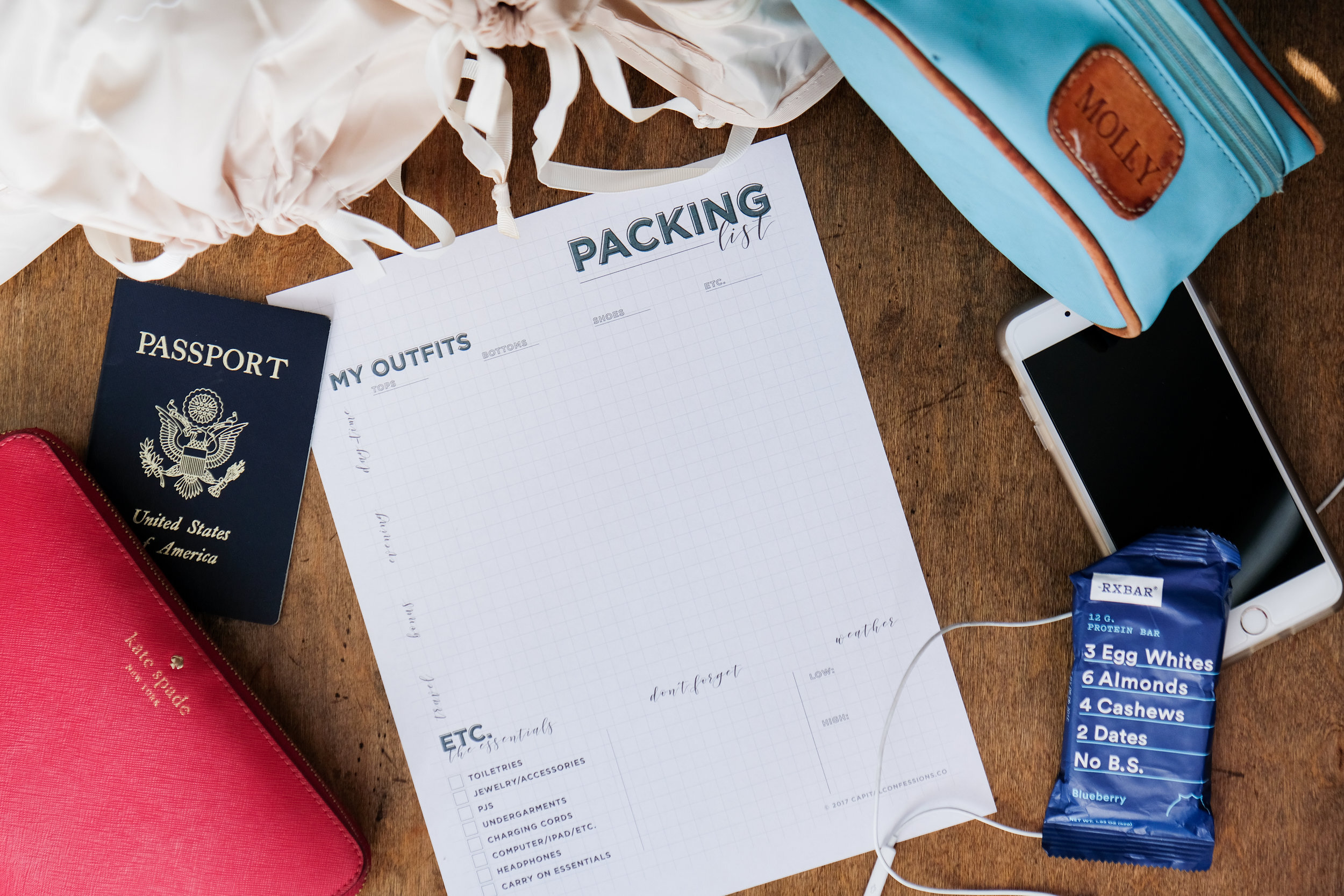 Travel documents organization